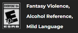 ESRB Rating: E 10+ (Everyone 10 and older)